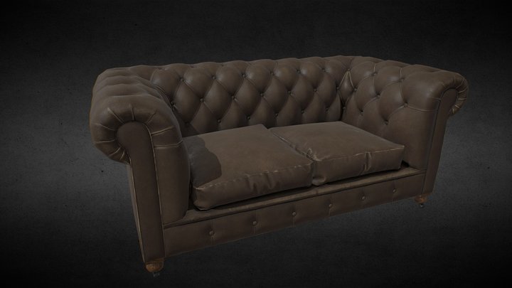 Armchair04 3D Model