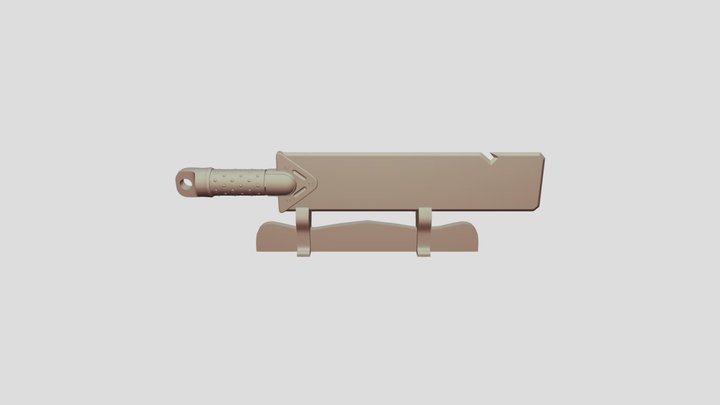 Graphene sword 3D Model