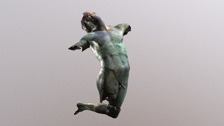 Satiro Danzante 3D Model