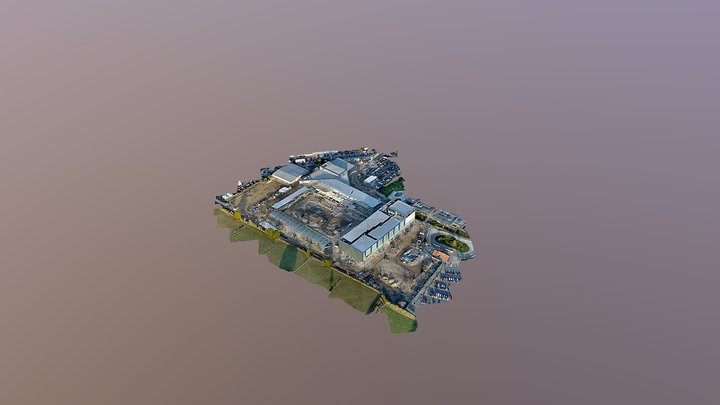 York Community Stadium Oct 2018 3D Model