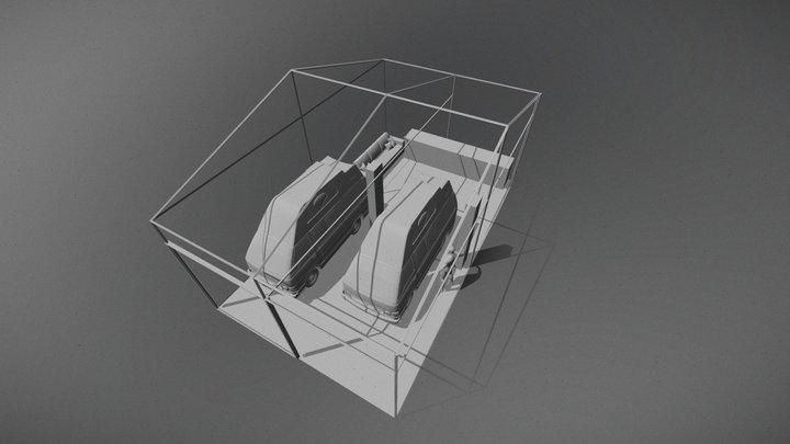 Schrauberhalle_60m² 3D Model