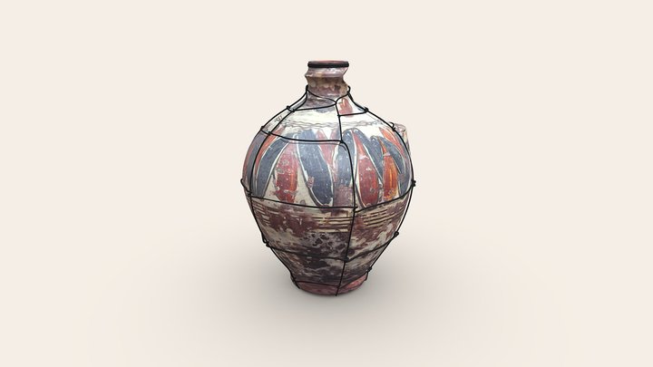 Банька з тюльпанами BC0167 3D Model