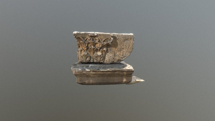 Bas Relief From Pergé Turkey 3D Model