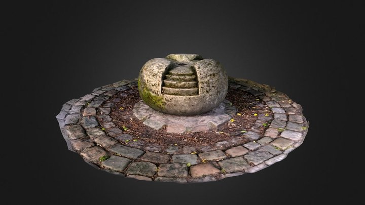 Gaasperplas boulder 3D Model