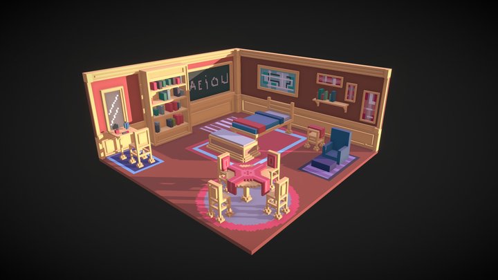 quarto 3D Model