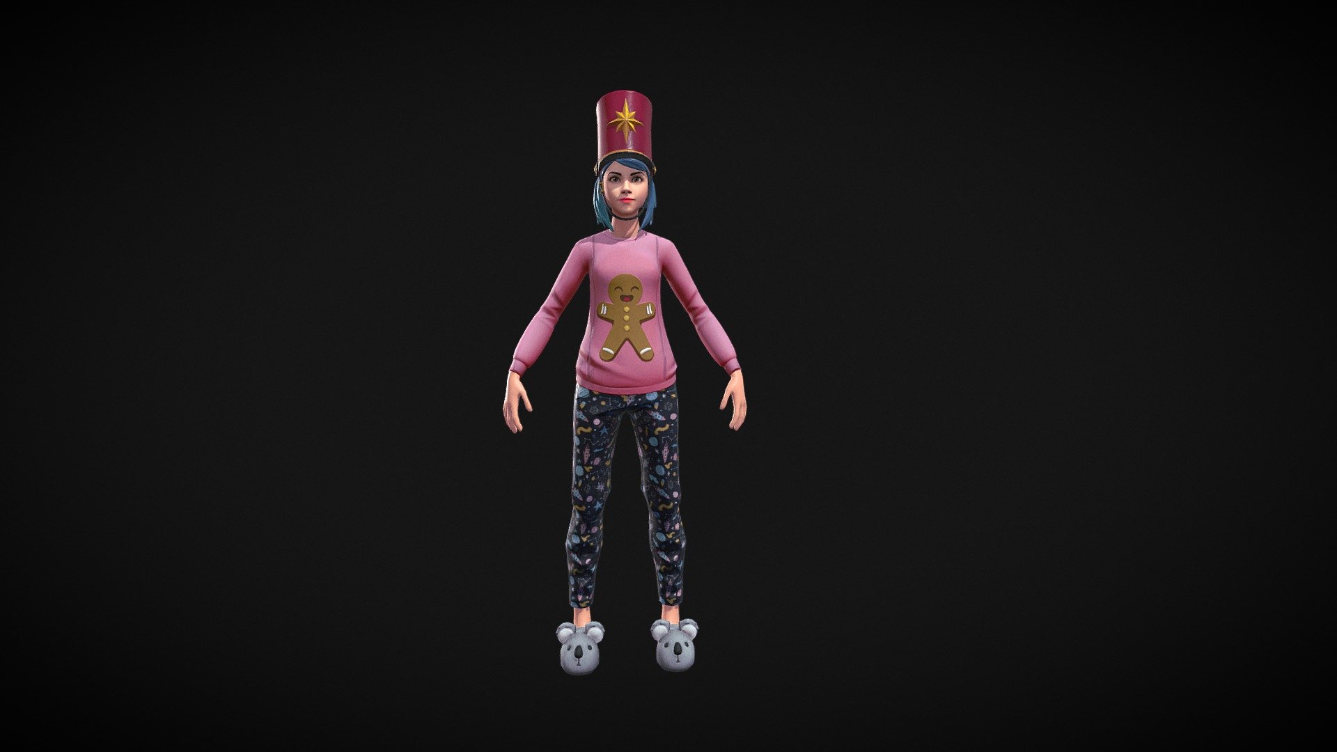 Full-body Casual Female