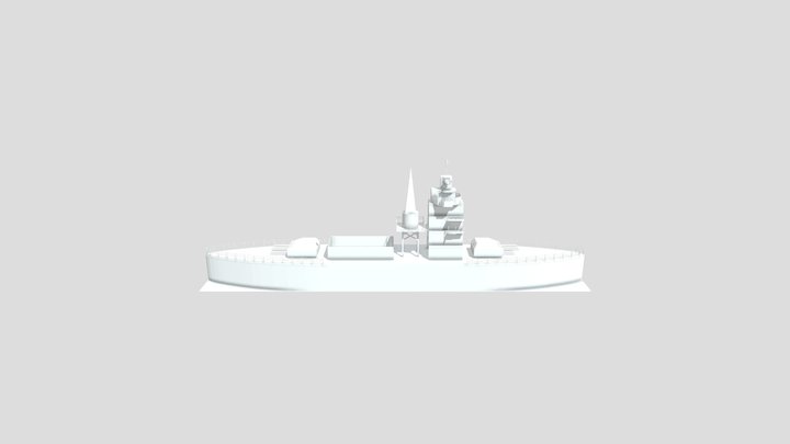 Ship work in progress test 1 3D Model