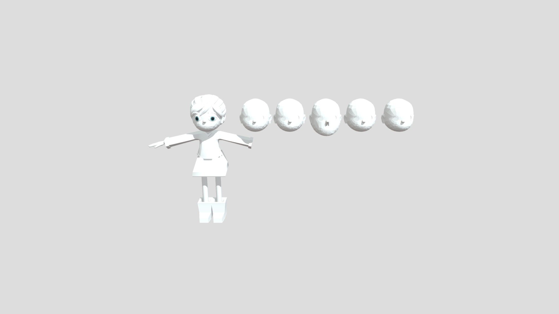 3D Character Model - Download Free 3D model by neco ...