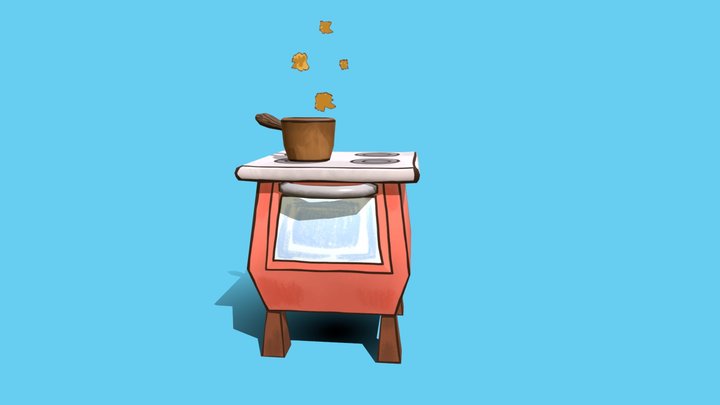 Stove 3D Model