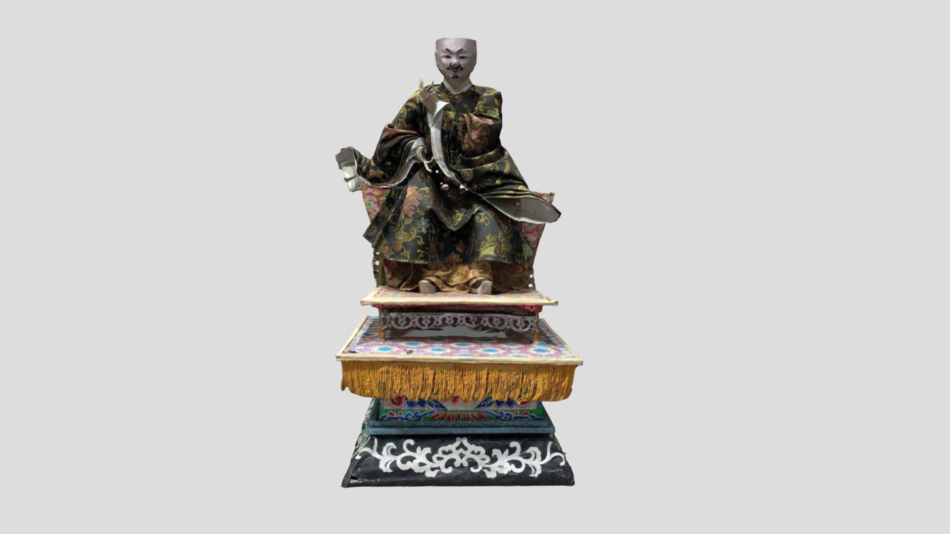 17-3.製作過程紙像四尊
