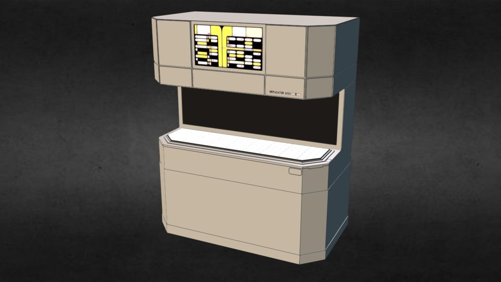 Star Trek Replicator 3D model by ProgressTH [3ab470a] Sketchfab