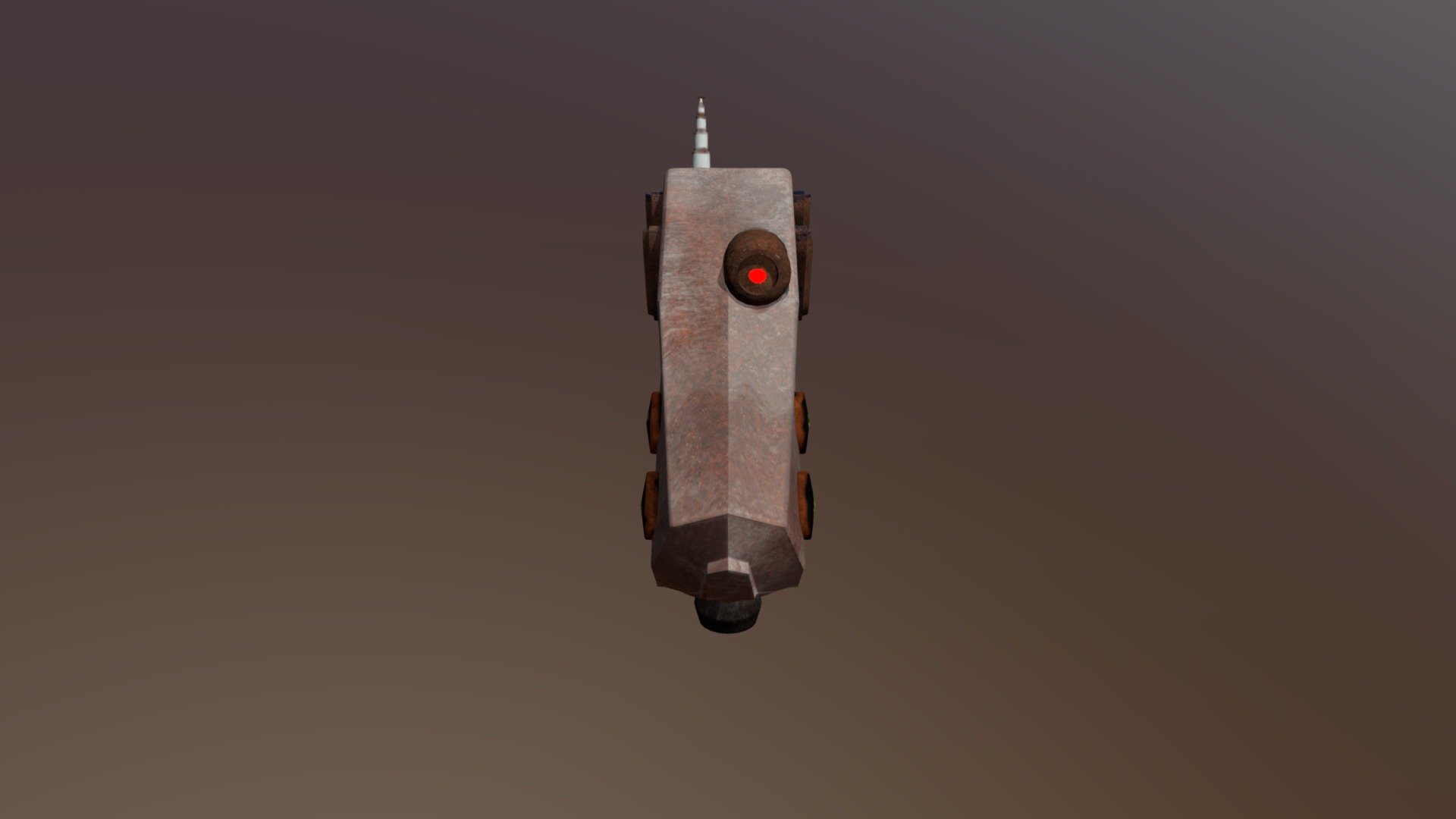 Active Old Robot Head