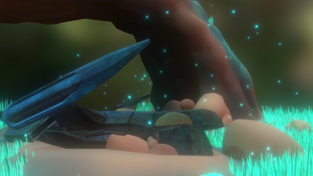 Crash Site 3D Model