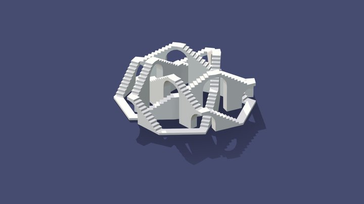 Walk Knot T53 Arches 3D Model