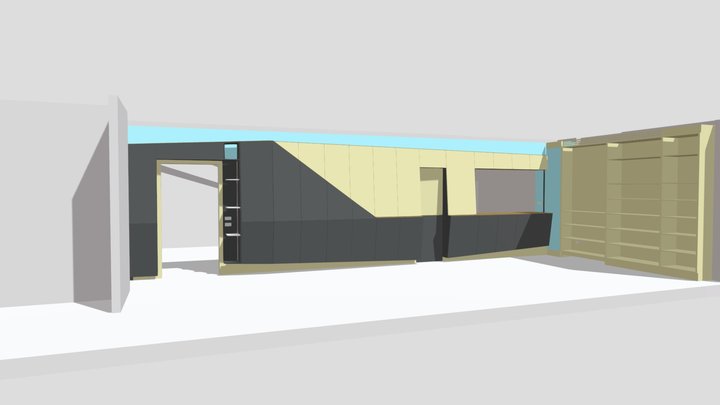 mobile ingresso 3D Model