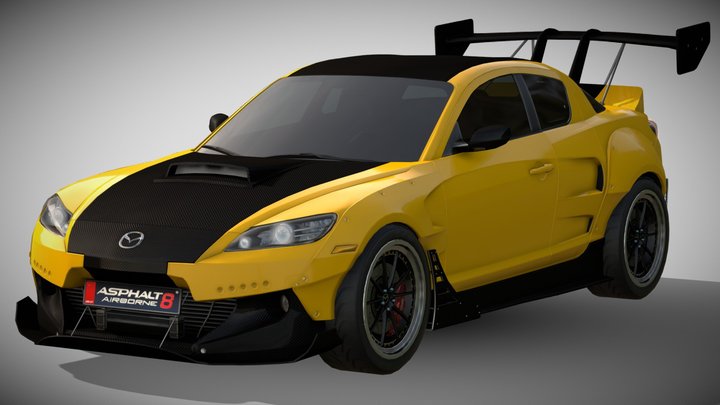 2018 Mazda RX-8 Special Edition - Asphalt 8 – Free 3D Model STL