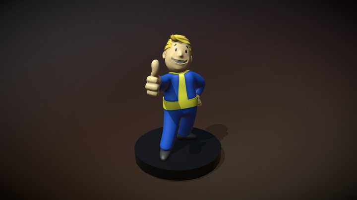 Vault Tech Boy (Fallout) 3D Model