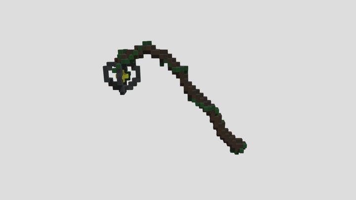 witch staff 3D Model