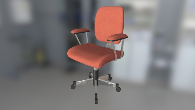 M Chair 3D Model