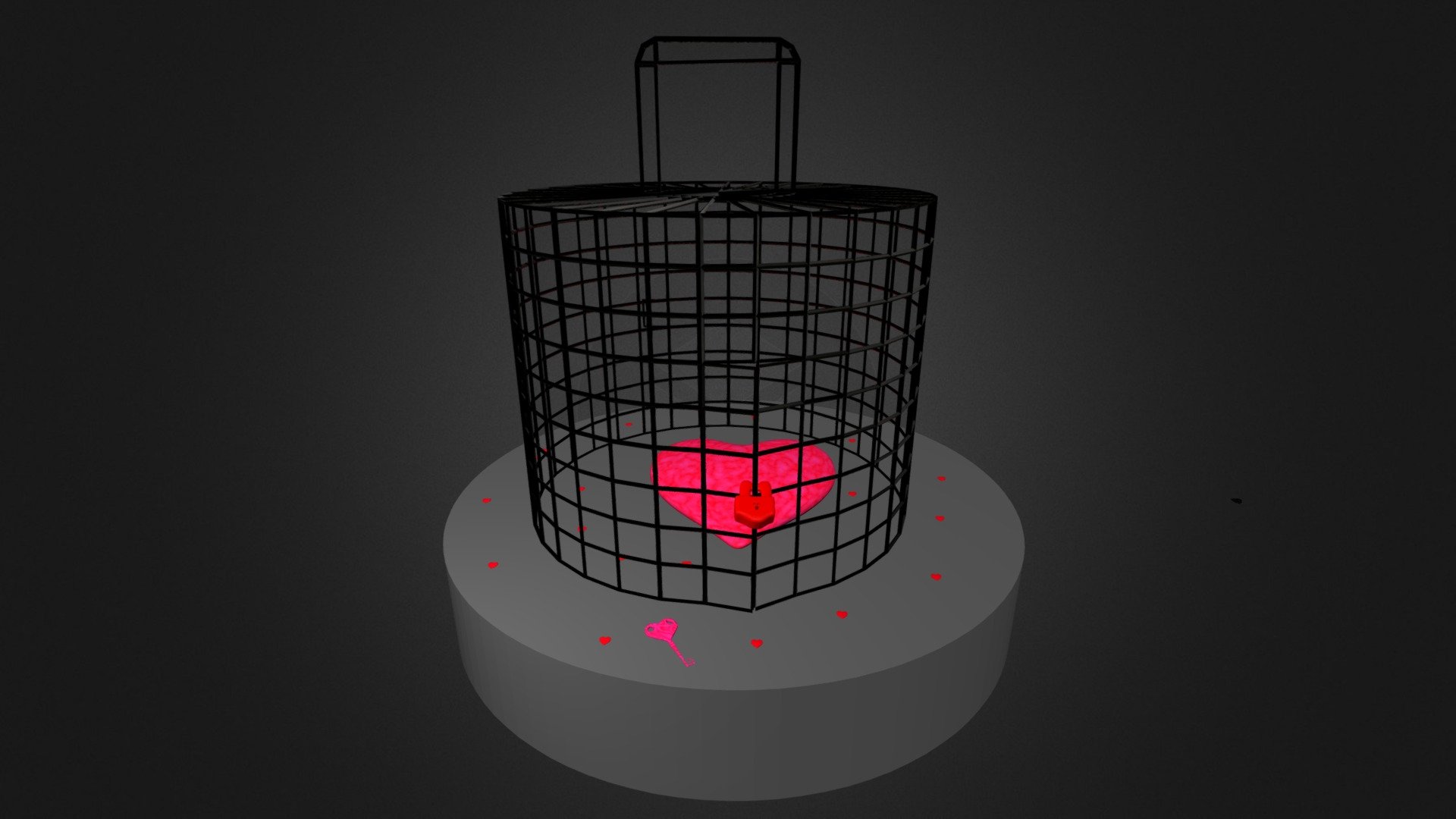 Key To My Heart — Sketchfab embed 3D viewer
