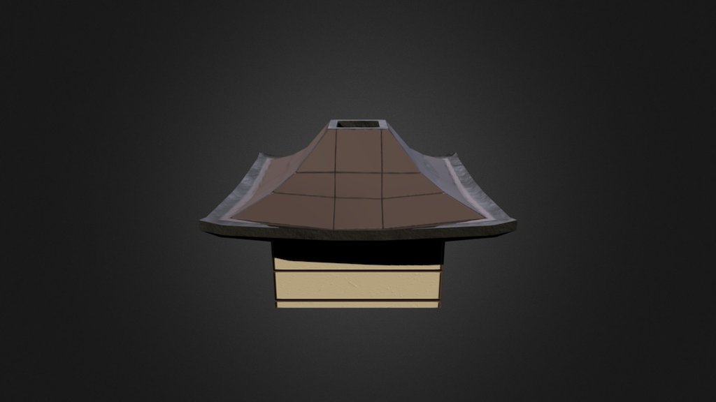Chinese Building Stack Top - 3D model by Bradley Barlow (@bradbarlow88 ...