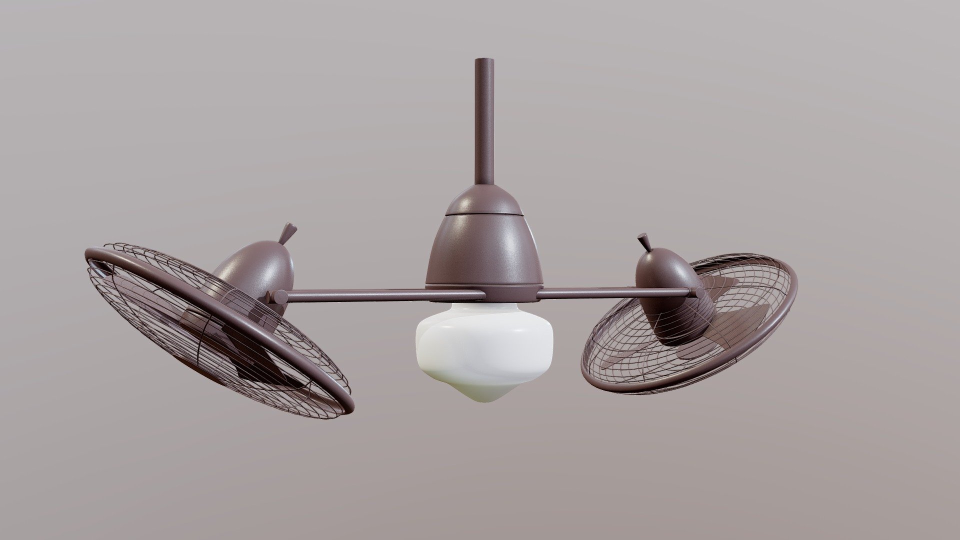 Gyro Twin Indoor Outdoor Ceiling Fan