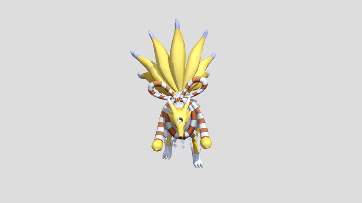 Kyubimon – Modello 3D gratuito STL