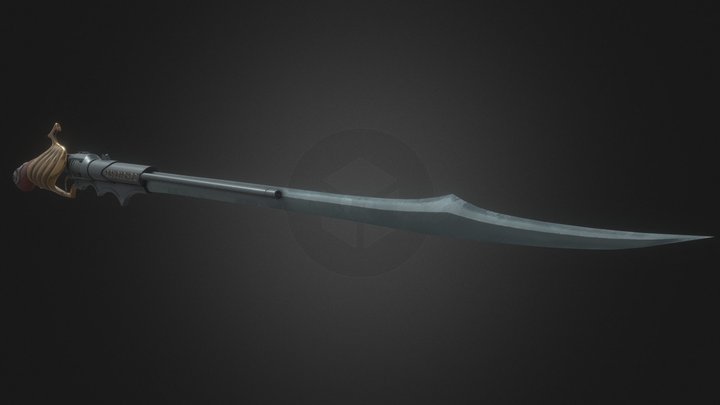 Garlean Gunblade 3D Model