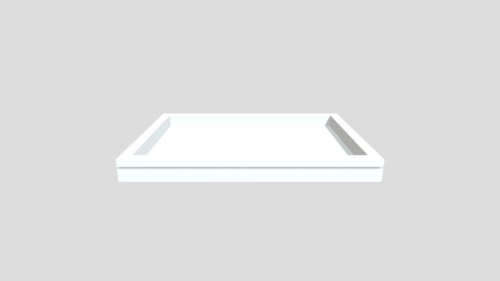 Minimalist Tray - Autocad 3D - Design Furniture 3D Model