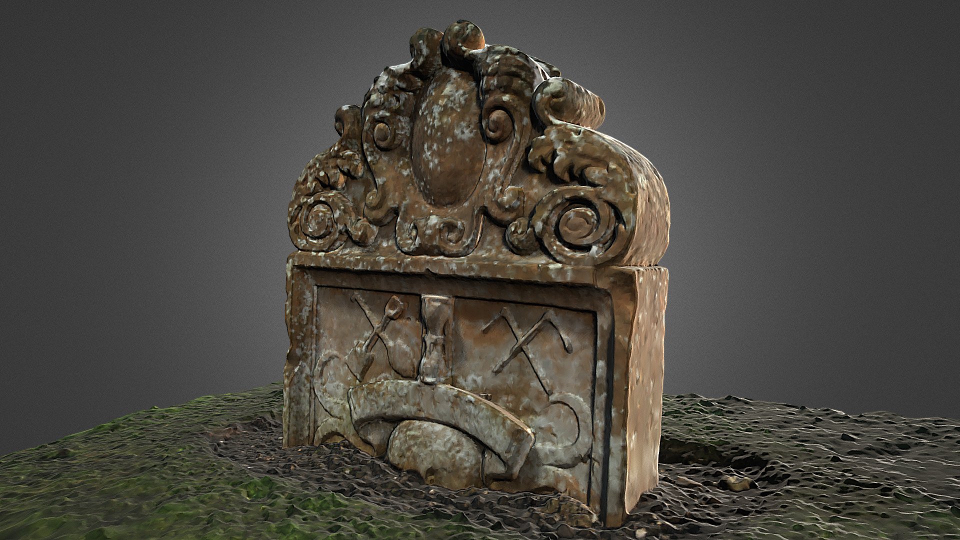 Parish Kirk Aberlady 18thC gravestone