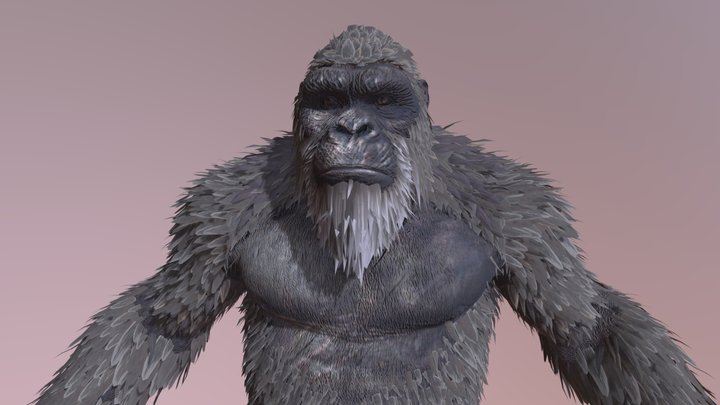 King Kong 3D Model