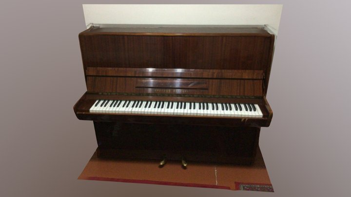 Piano Model 3D Model