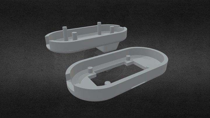 Submarine- Case PCB-IN- Circuit- Programer 3D Model