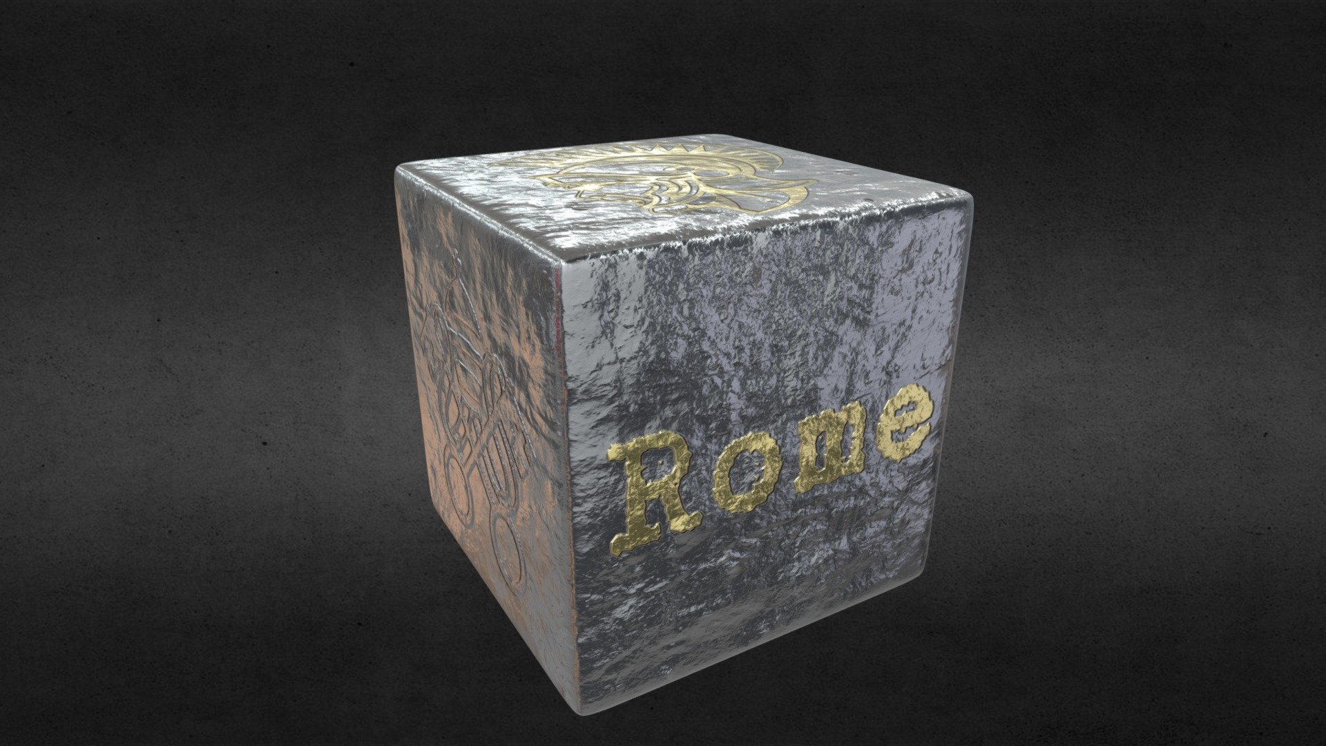 Rome Iron Cube
