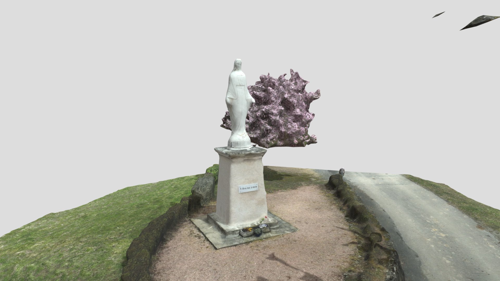 Statue Notre Dame du Retour (Ussel d'Allier 03)