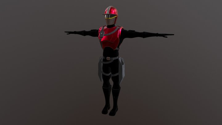 Crimson WIP 3D Model