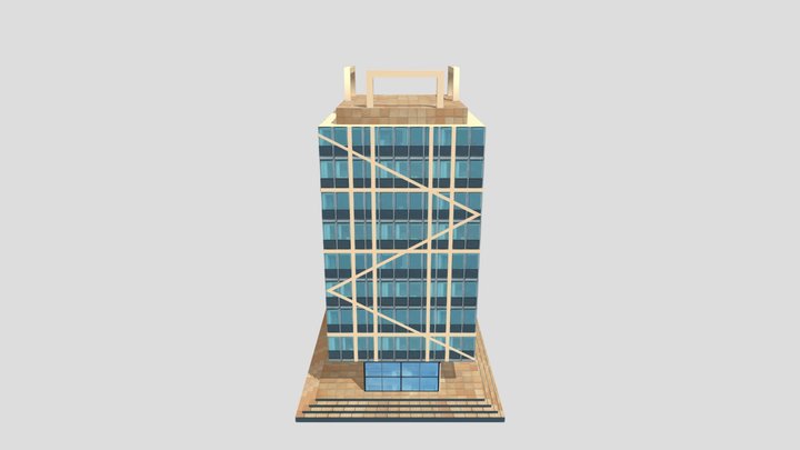 Commercial Building 5 3D Model