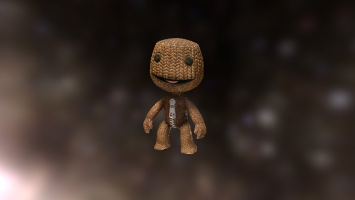 Sackboy 3D Model