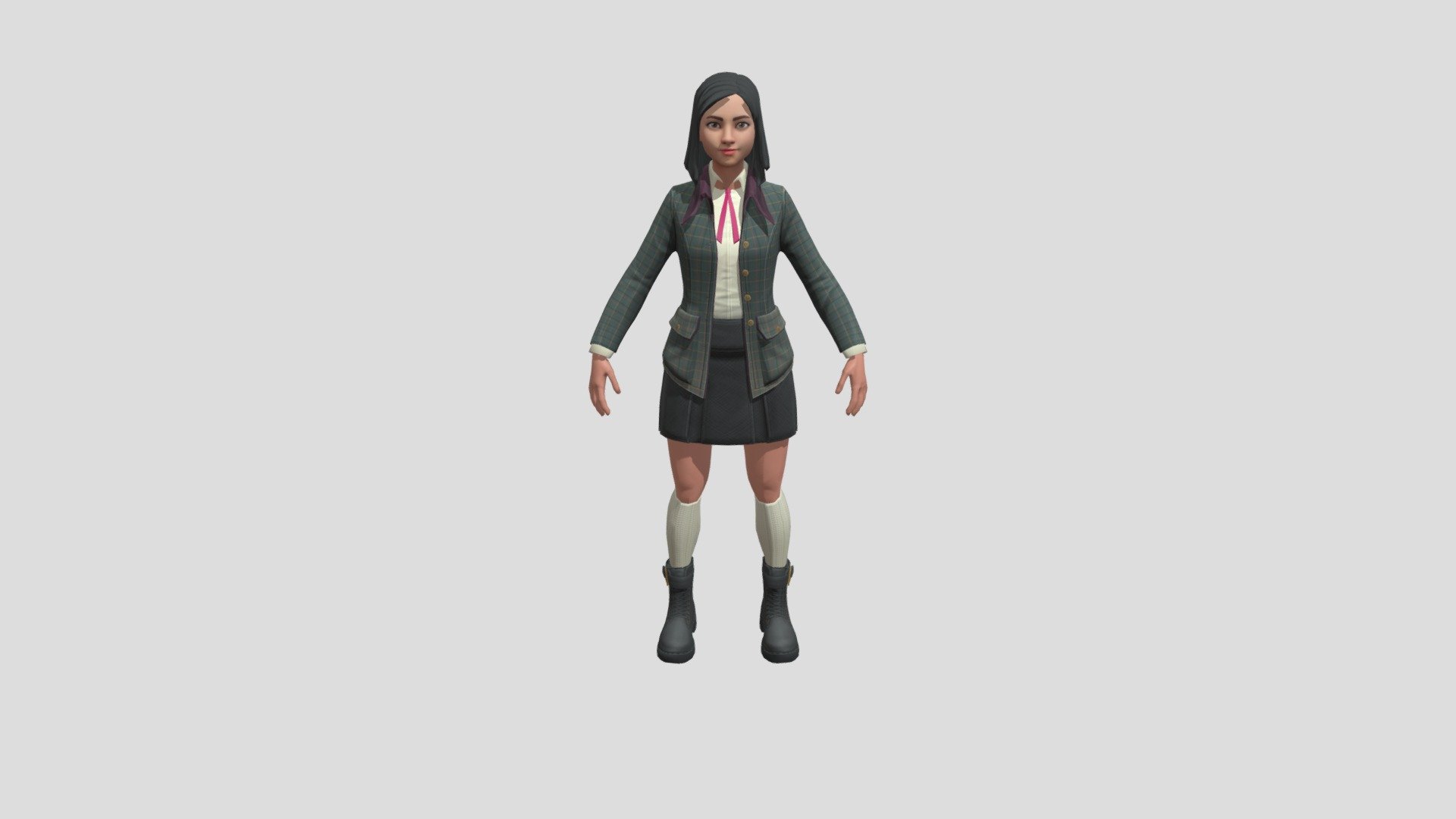 School Style - Girl Avatar