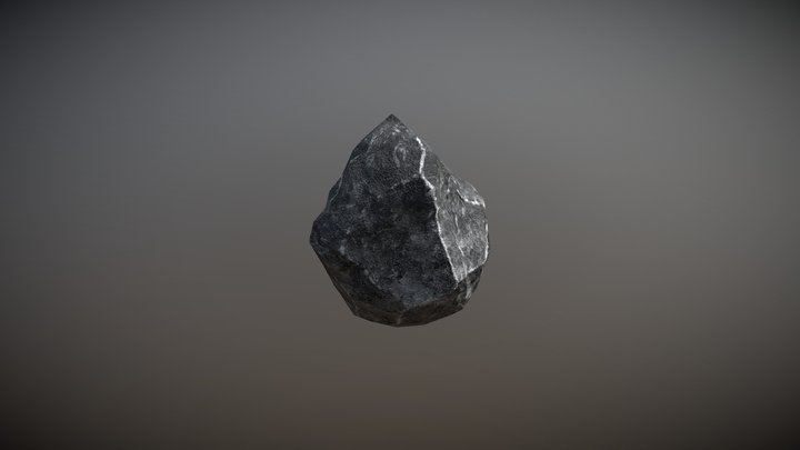 Rock 02 - Lowpoly 3D Model