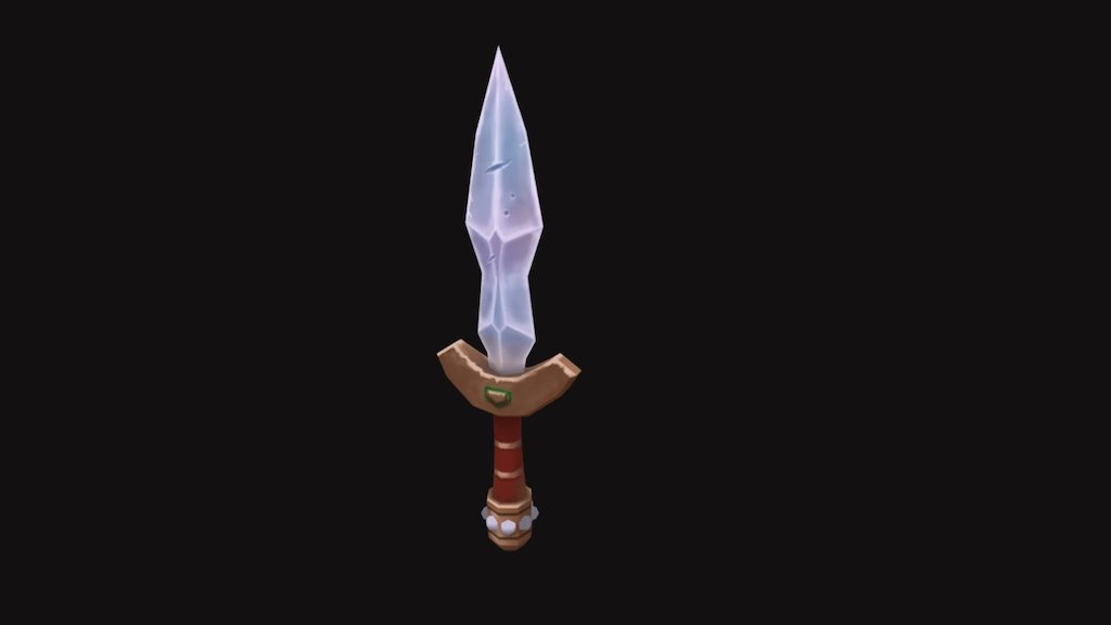 Hand Painted Dagger