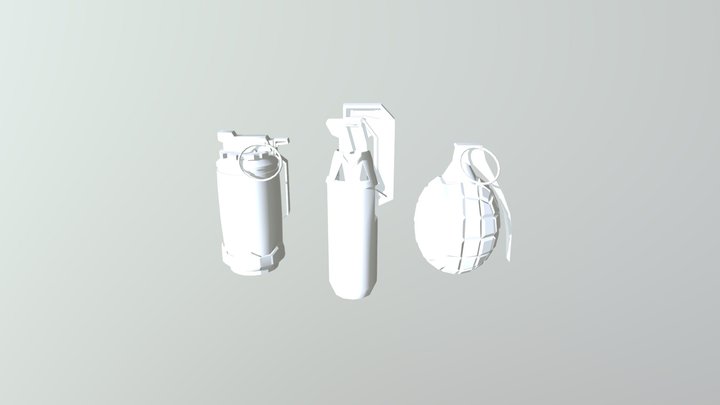 Grenades 3D Model