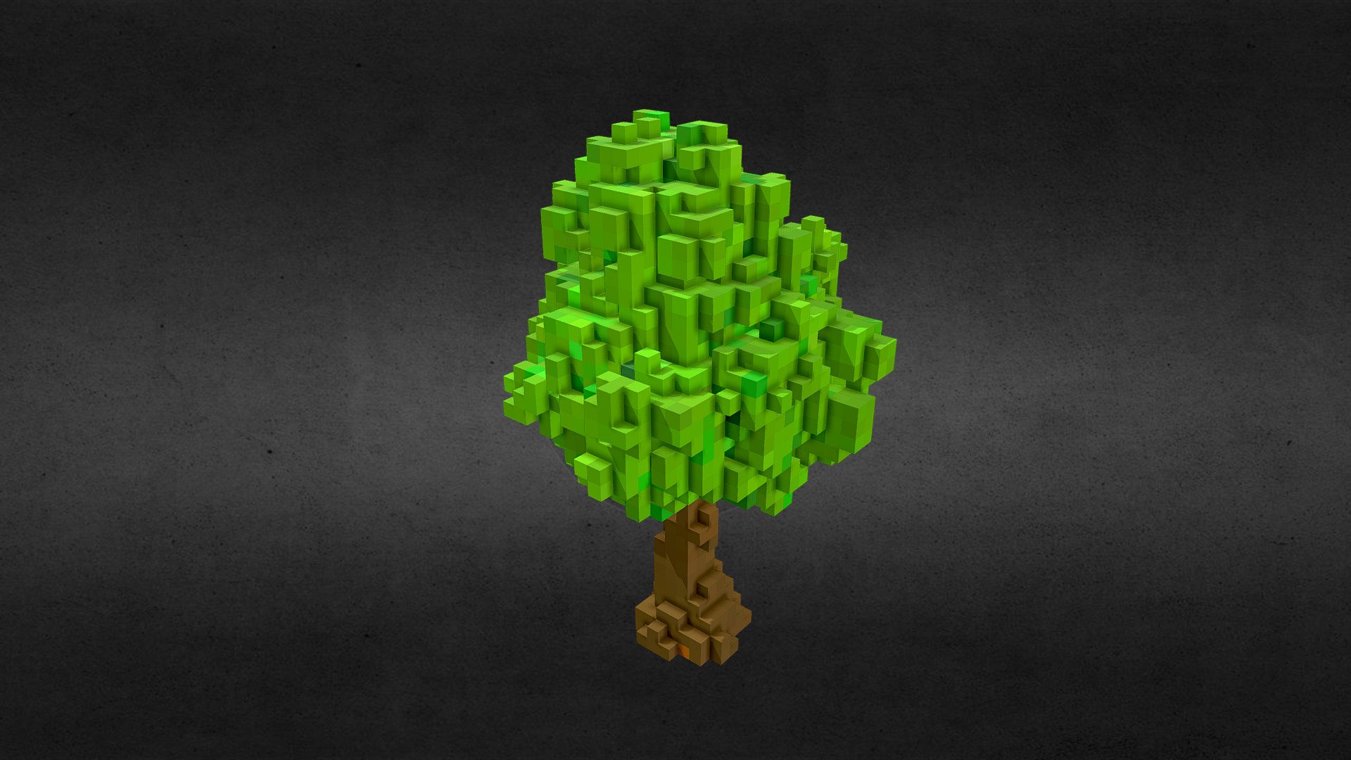 voxel tree - Buy Royalty Free 3D model by flarar-01 (@flarar) [3ac6b37 ...