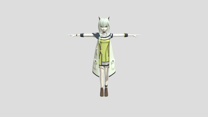 Kal'tsit 3D Model