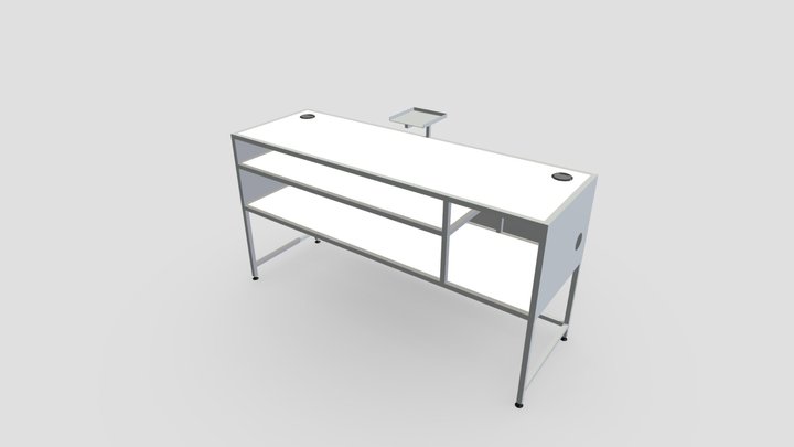 Pratice Bench 3D Model