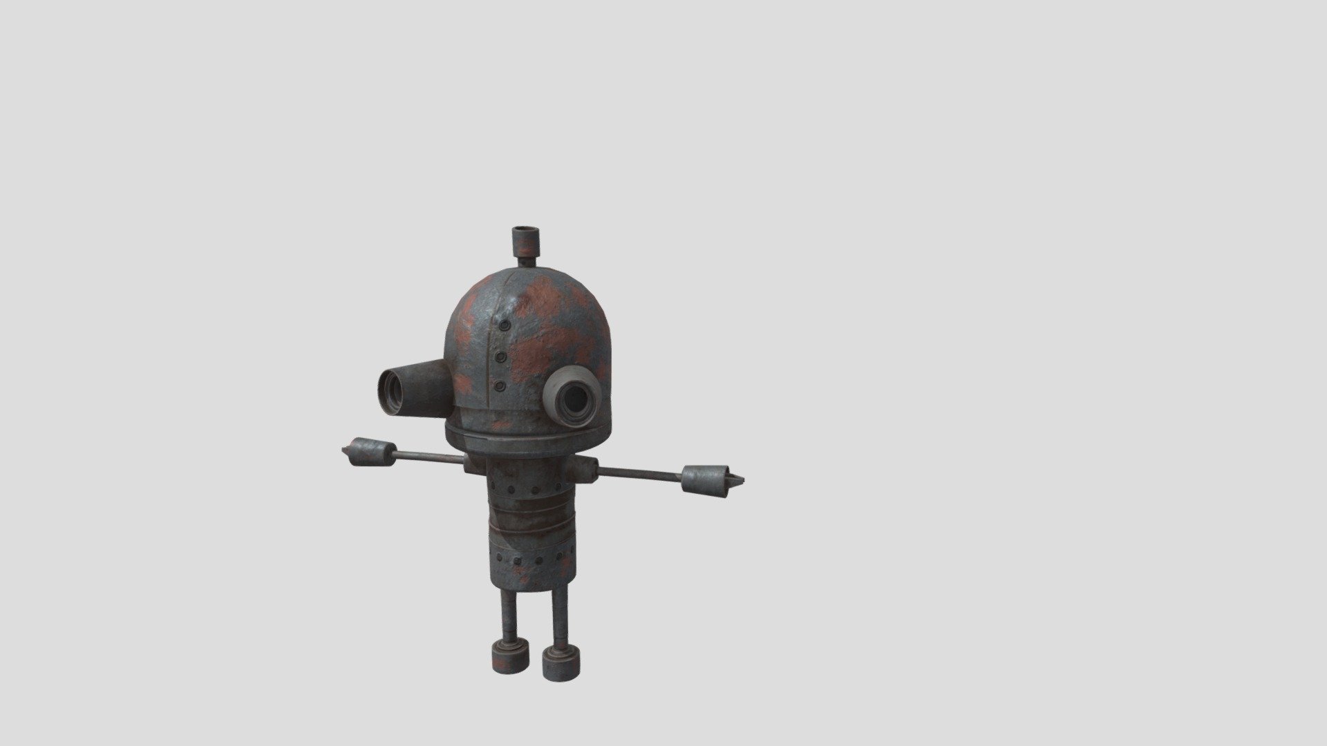 Josef from the game Machinarium - 3D model by Horizzon [3ac7669 ...