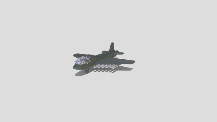 A37X Interceptor jet 3D Model