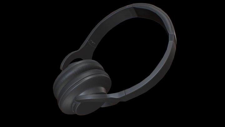 HeadPhone 3D Model