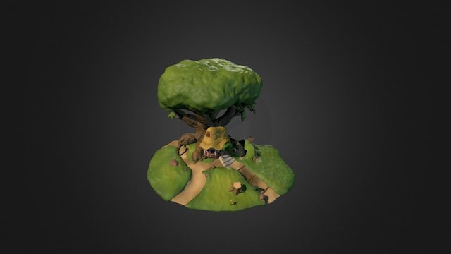 Legend of Mana Home 3D Model
