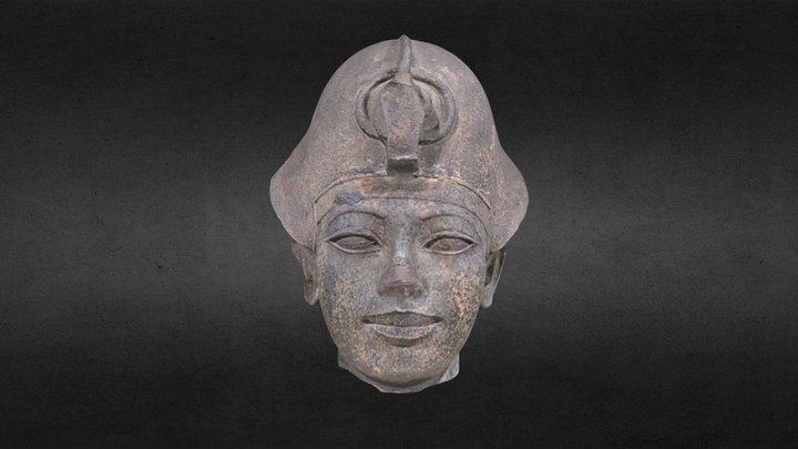 Cabeza  de Amenothep III - Optimización 3D Model